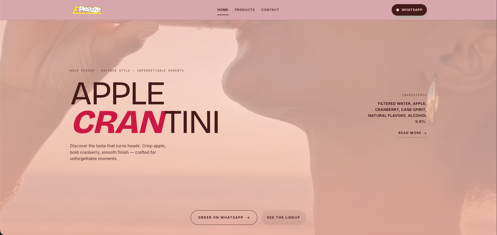 Epleazze — website by Ssseven