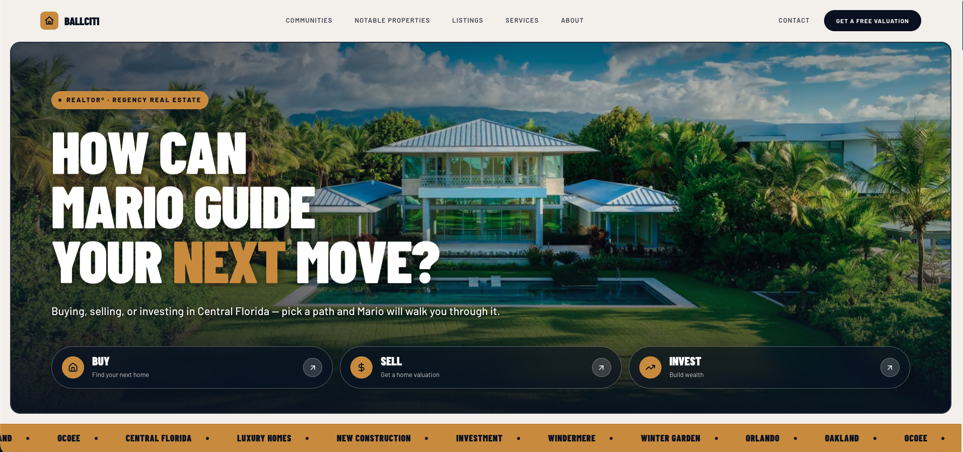 Mario Ballciti — website by Ssseven